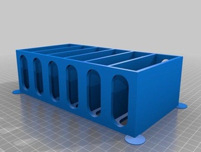 arduino slotted drawer box customized 3d print model - Mito3D