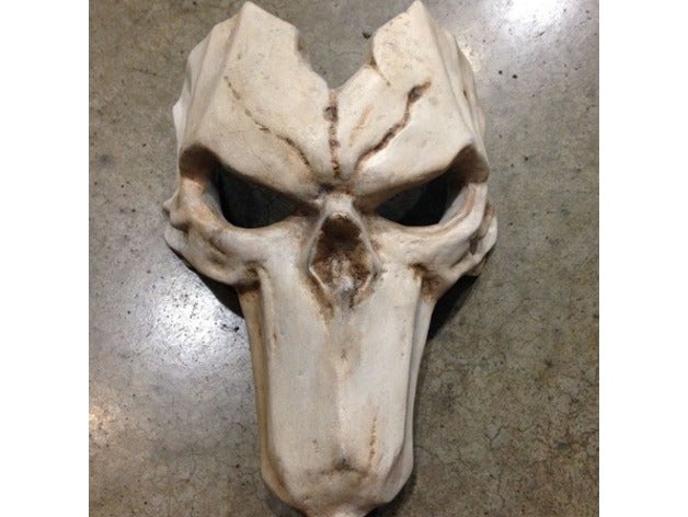 death - mask full size wearable costume cosplay darksiders 2 ii gunfire games halloween horseman horsemen reaper thq nordic 3D print model - Mito3D