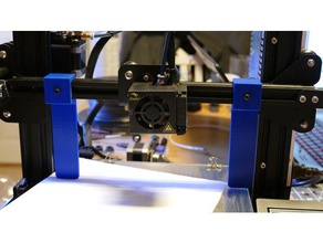 checkxgantry 3d Drucker Zubehör Ebene strait xgantry 3d print model - Mito3D
