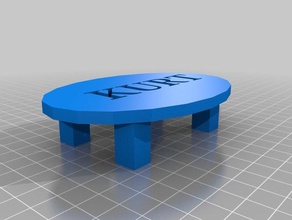 kurt allen-Tabelle 3d-drucken 3d print model - Mito3D