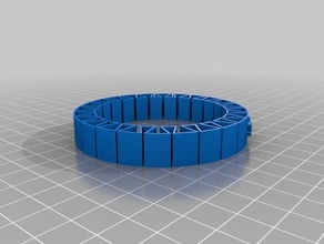 nome braccialetto pulseiras personalizado 3d print model - Mito3D