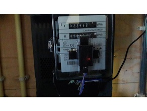 power meter sensor bte16-18 & arduino nano v3 household ir reflection 3d print model - Mito3D