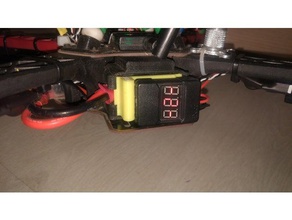dji f450 soporte de la batería r c vehículos 3d print model - Mito3D