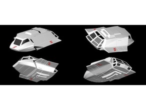 v-shuttle Modelle 3d print model - Mito3D