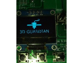 Yazıcı yangın tehdidi korumak 3d yazıcı tutun aksesuarları 3dprinter 3dprinting ateş koruma gardiyan guardian 3d print model - Mito3D