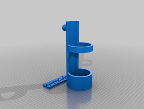 water bottle holder outdoor & garden 3d print model - Mito3D