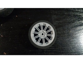 1 10 rc racing wheel roue r c vehicles 110 car road openrc voiture 3d print model - Mito3D