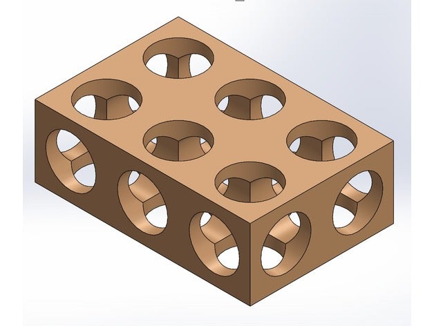 La impresión en 3d voladizo de la prueba herramientas ingeniería filamento 3D print model - Mito3D