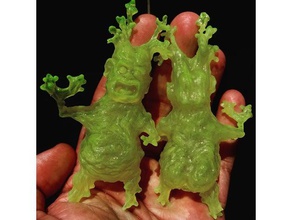 mandrake piantina le creature creatura harrypotter di harry potter 3d print model - Mito3D