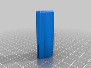 fiskars cuchillo de la cubierta partes cuchilla cap xacto 3d print model - Mito3D