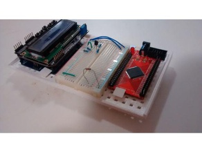 prototipazione pegboard schede elettroniche l'elettronica 3d print model - Mito3D