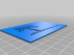 Baum-Schablone Kunst-tools kundengebundene 3d print model - Mito3D