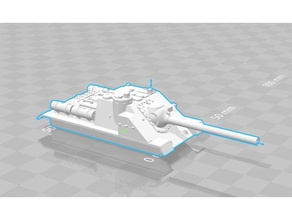 su-100 m des véhicules 3d print model - Mito3D