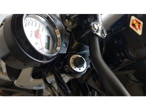 honda hornet garfo cap bicicleta moto pac cb 600 f francos cb600f tampa o motor pc36 3d print model - Mito3D
