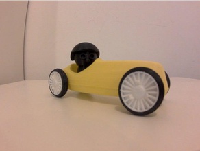 vintage macchina da corsa giochi e giocattoli 3d print model - Mito3D