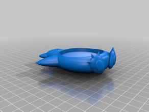 snorlax coaster ménage 3d print model - Mito3D