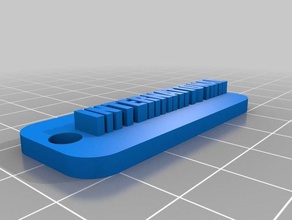 internationale Schlüsselbund Schlüsselanhänger international keychain 3d print model - Mito3D