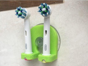 braun oral-b Zahnbürste Halter dwg-Datei änderungen Bad brauncitromatic oral Zahnbürstenhalter 3d print model - Mito3D