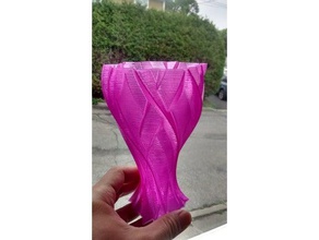 big bang vase Mathe-Kunst 3d print model - Mito3D