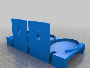 oral-b triple-Ladegerät-Halter Kabel-box 3d-drucken 3d print model - Mito3D