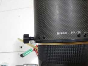 nikon 300 28 knob screw hood mk1 camera 3d print model - Mito3D