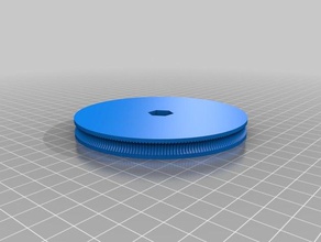 engranaje de gusano 208t acruxtracker mod la ingeniería personalizado 3d print model - Mito3D