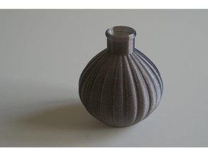 onion vase art decoration flowers style water 3d print model - Mito3D