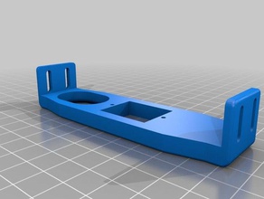 9g fish feeder servo mount hobby 3d print model - Mito3D