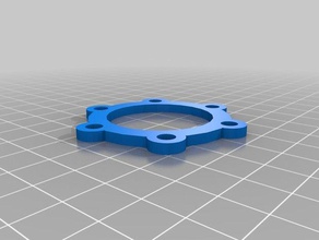 bike disc rotor spacer 3mm sport & outdoors bicycle brakes 3d print model - Mito3D