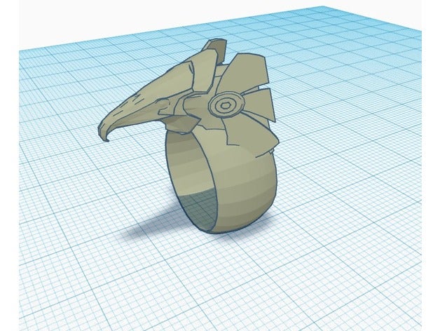 stargate horus anello La stampa 3d 3D print model - Mito3D