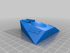 fighter spaceship vehicles 3d print model - Mito3D
