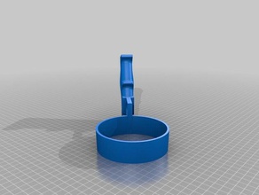 ar15 grip coffee cup holder kitchen & dining 3d print model - Mito3D