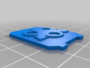 nurgle Tür kundengebundene 3d print model - Mito3D