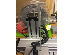 snapmaker3dfilamentguide 3d printer accessories filament guide madewithfusion360 snapmaker 3d print model - Mito3D