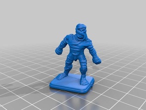 heroquest - mummy toy & game accessories 3d print model - Mito3D