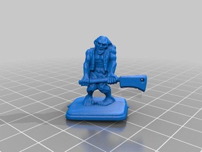 heroquest - zombie Spielzeug & game Zubehör 3d print model - Mito3D