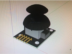 ps2 joystic arduino - Elektronik 3dmodel Komponente joystick Modell 3d print model - Mito3D