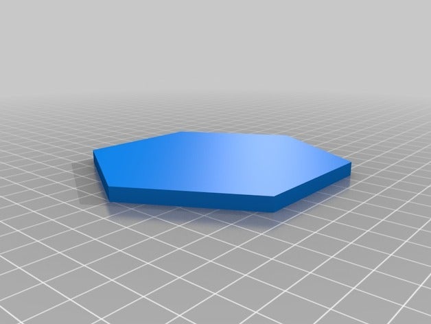 hex da base de dados sinais e logotipos 3D print model - Mito3D