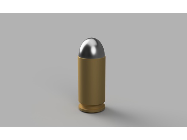 bala adereços 9x19 40&w 45 acp 40 sw 45acp 9x19mm balas a revista prop de 3D print model - Mito3D