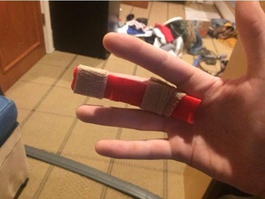 Fingerschiene finger schiene 3d print model - Mito3D