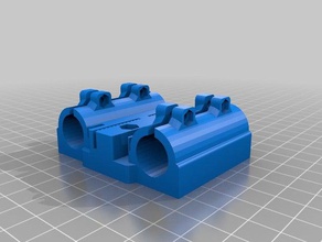 x-schlitten f r i3 pro-b alu rahmen 3d-Drucker Teile 3d print model - Mito3D