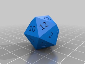 fuck crit fail d 20 3d printing boardgame boardgames d&d dice die dnd dungeons dragons game games 3d print model - Mito3D