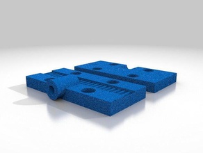 gt2 taladro de cinturón-empalme jig Impresora 3d las piezas 3d print model - Mito3D