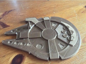star wars bajo-taza de millenium falcon cocina y comedor 3d print model - Mito3D