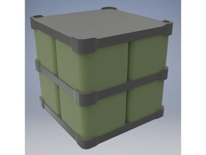 halo reach-Kiste video-Spiele 343 industries box bungie Kiste cube forge 3 reach erreichen 3d print model - Mito3D