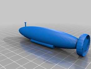 uss france 3d printing blue boat missile model submarine tub war water 3d print model - Mito3D