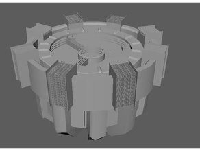 demir adam arc reaktör 3d baskı 3d print model - Mito3D