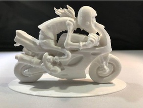 joe bar team paulo les gazs scans & Replikate Fahrrad comics Motorrad 3d print model - Mito3D