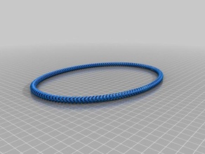 cubo catena di collegamento gioielli 3d print model - Mito3D