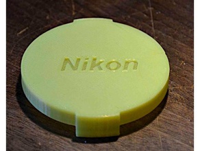 nikon lens kapağı kamera 3d print model - Mito3D